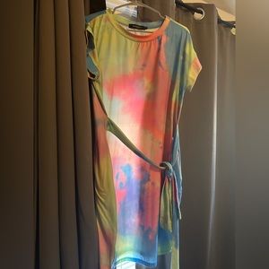 Meerokeety tye-dye tshirt dress - L